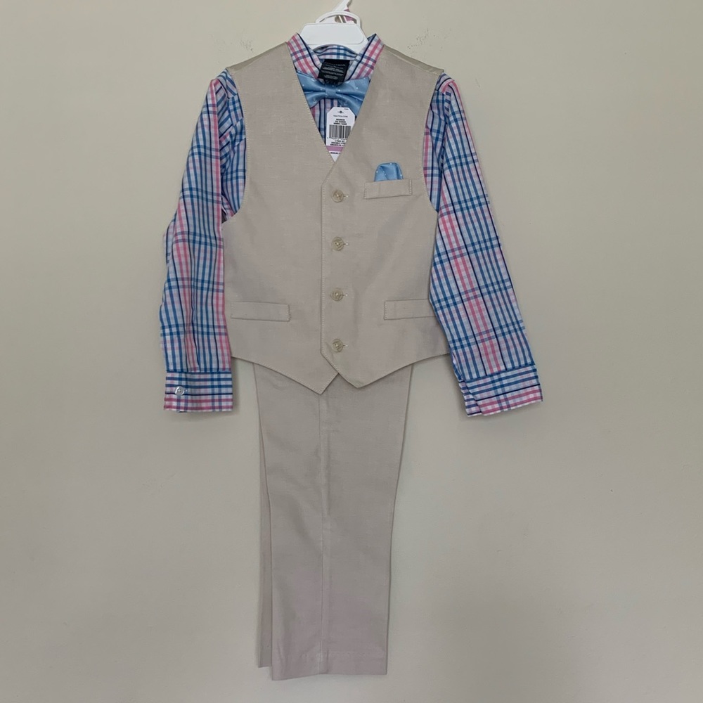 Nautica Little Boys 4-Piece Set Best Bow Tie